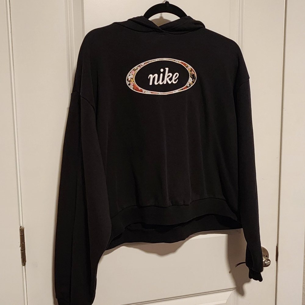 NIKE Hoodie, XL Black